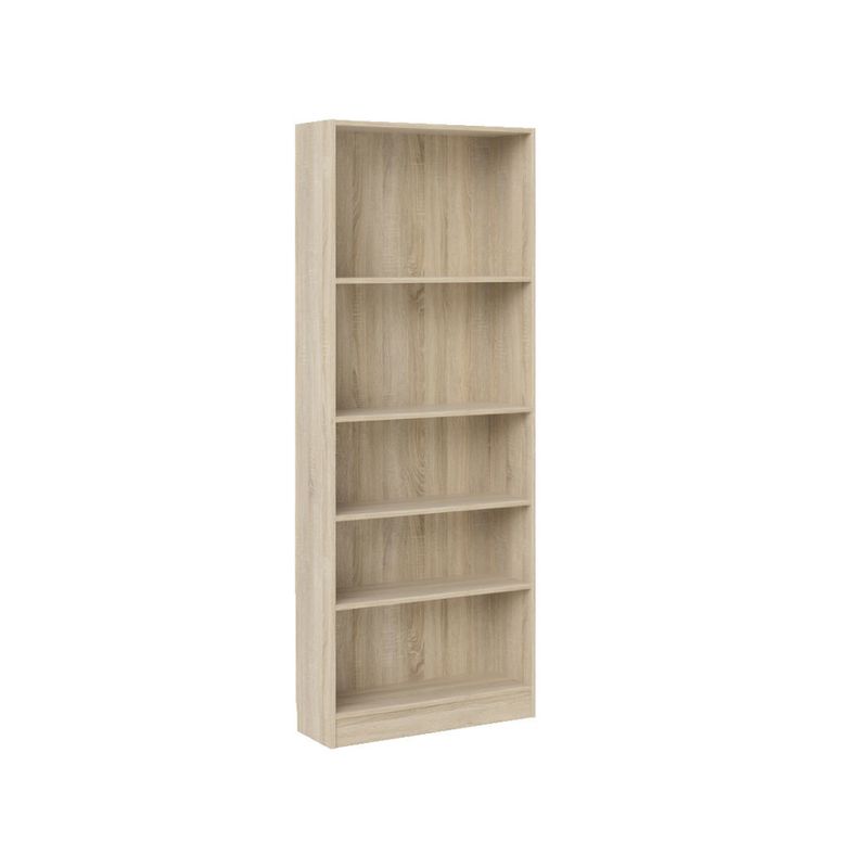 Basic Bokhylle 4 Hyller Eik Struktur B79