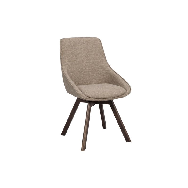 Cooper stol mørkbeige/brun eik