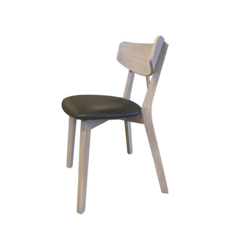 Embla spisestol heltre hvitoljet