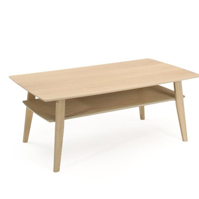 Hovedbilde Lina Sofabord 130x70 Hvitfarget