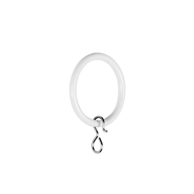 Hovedbilde Gardinringer Hvit 10pk