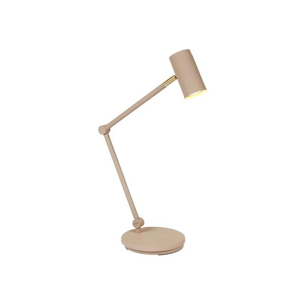 Hovedbilde Grebbestad bordlampe sand/messing